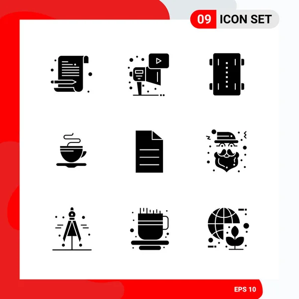 Conjunto Iconos Creativos Universales Simplemente Vector Ilustraciones Para Aplicaciones Web — Archivo Imágenes Vectoriales