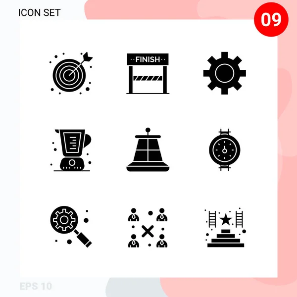 Conjunto Iconos Creativos Universales Simplemente Vector Ilustraciones Para Aplicaciones Web — Vector de stock