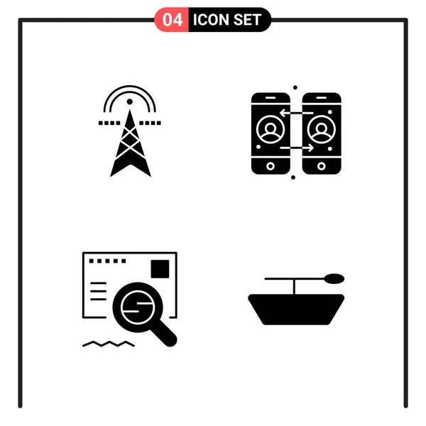 Conjunto de 16 iconos universales Vector de negocios — Archivo Imágenes Vectoriales