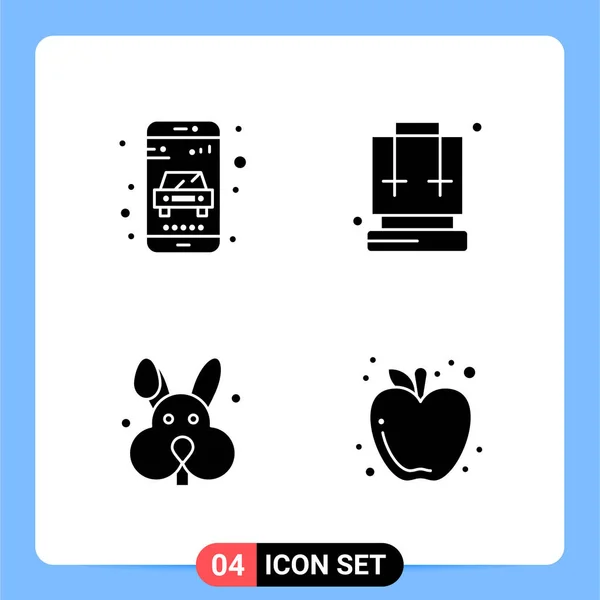 Set Universal Creative Icons Simply Vector Illustrations Web Mobile Apps — Stock Vector