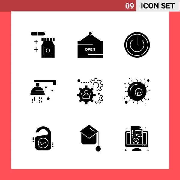 Set de 25 iconos de negocio universales Vector — Archivo Imágenes Vectoriales