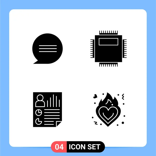 Set Universal Creative Icons Vector Illustration — Stock Vector