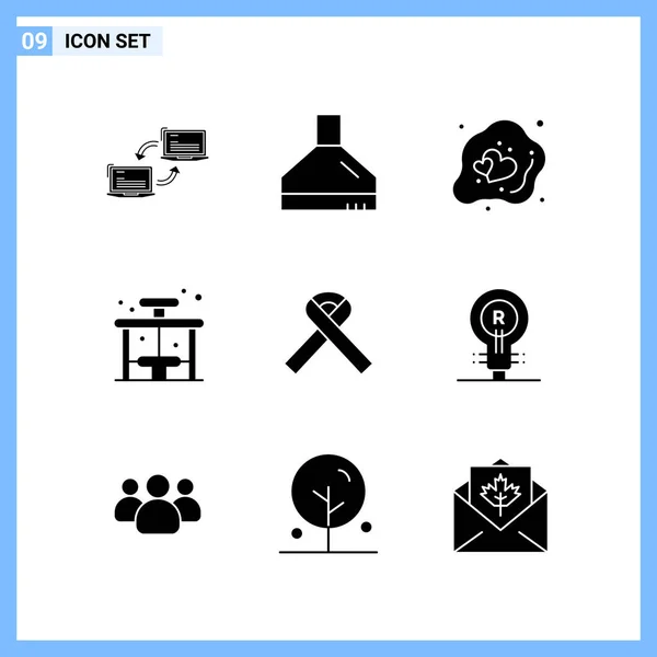 Conjunto Iconos Creativos Universales Simplemente Vector Ilustraciones Para Aplicaciones Web — Vector de stock