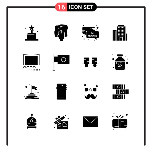 Conjunto Iconos Creativos Universales Simplemente Vector Ilustraciones Para Aplicaciones Web — Vector de stock