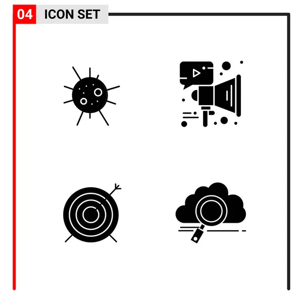 Set Universal Creative Icons Simply Vector Illustrations Web Mobile Apps — Stock Vector