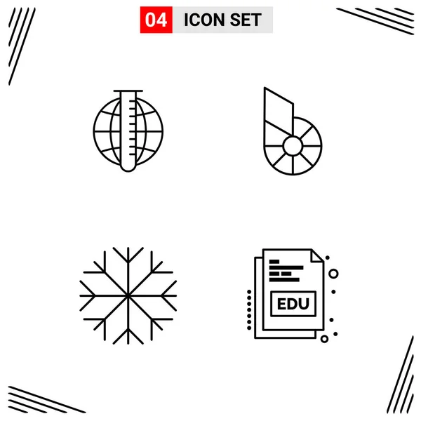 Set de 25 iconos de negocio universales Vector — Vector de stock