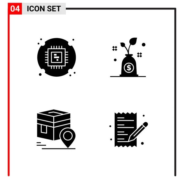 Set Universeller Kreativer Symbole Einfach Vektorillustrationen Für Web Und Mobile — Stockvektor