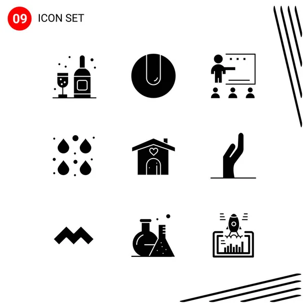 Set Universal Creative Icons Simply Vector Illustrations Web Mobile Apps — Stock Vector