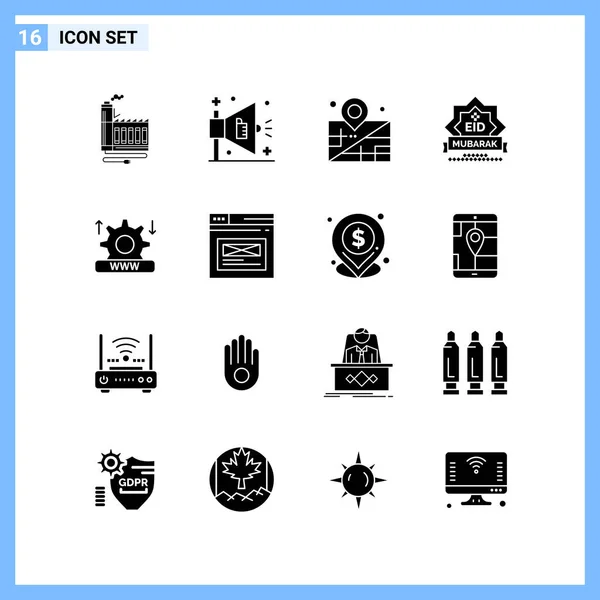 Conjunto Iconos Creativos Universales Simplemente Vector Ilustraciones Para Aplicaciones Web — Vector de stock