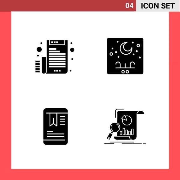 Set Universal Creative Icons Simply Vector Illustrations Web Mobile Apps — Stock Vector