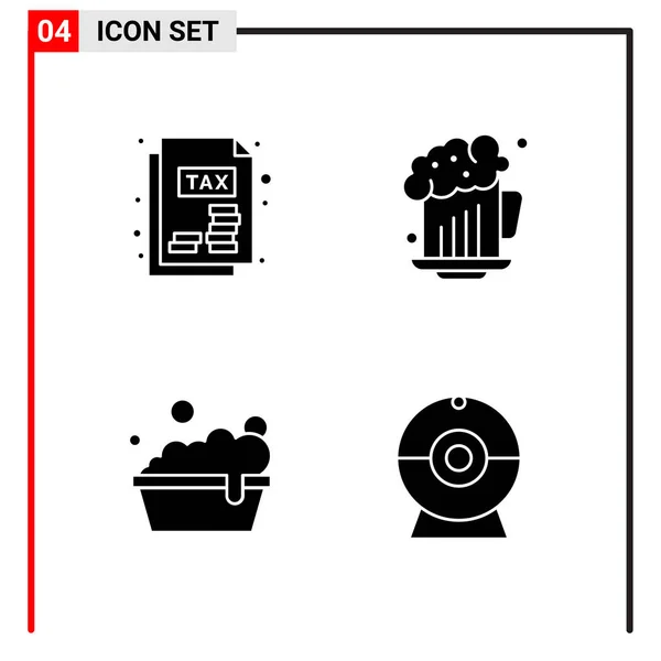 Set Universal Creative Icons Simply Vector Illustrations Web Mobile Apps — Stock Vector