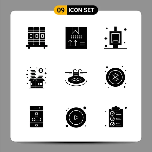 Set Universal Creative Icons Simply Vector Illustrations Web Mobile Apps — Stock Vector