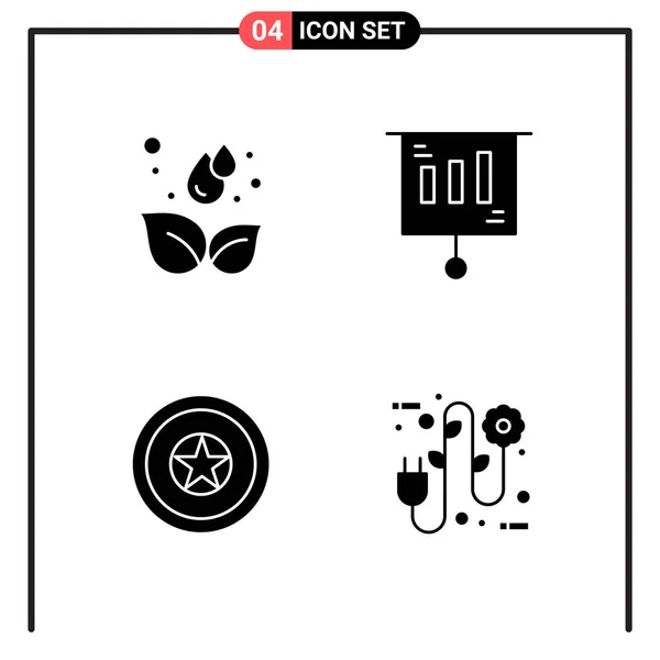 Conjunto Iconos Creativos Universales Simplemente Vector Ilustraciones Para Aplicaciones Web — Vector de stock