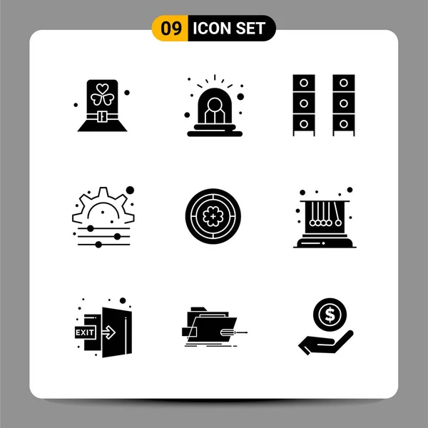 Conjunto Iconos Creativos Universales Simplemente Vector Ilustraciones Para Aplicaciones Web — Vector de stock