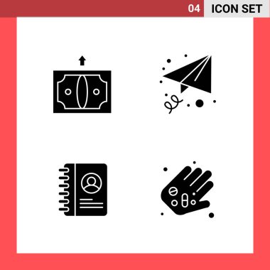 Evrensel yaratıcı simgeler kümesi, web ve mobil uygulamalar ve projeler için basit vektör illüstrasyonları 