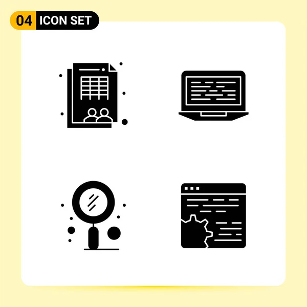 Set de 25 iconos de negocio universales Vector — Archivo Imágenes Vectoriales