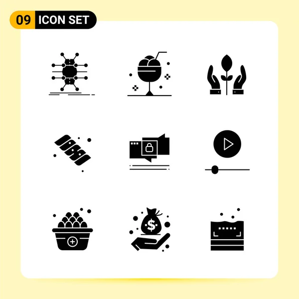 Set of 25 Universal Business Icons Vector — Stockový vektor