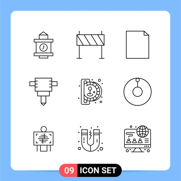 Set of 25 Universal Business Icons Vector — Stock Vector