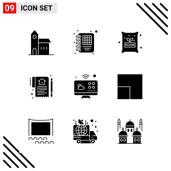 Set de 25 iconos de negocio universales Vector — Archivo Imágenes Vectoriales