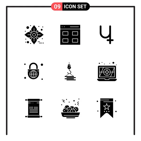 Set de 25 iconos de negocio universales Vector — Vector de stock