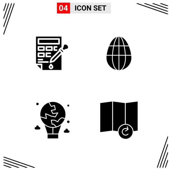 Conjunto Iconos Creativos Universales Simplemente Vector Ilustraciones Para Aplicaciones Web — Archivo Imágenes Vectoriales