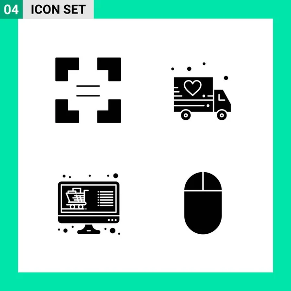 Set Universal Creative Icons Simply Vector Illustrations Web Mobile Apps — Stock Vector