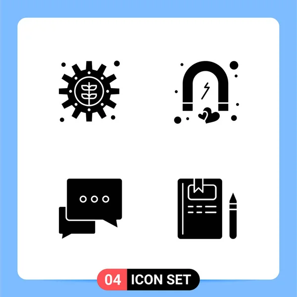 Set Universal Creative Icons Simply Vector Illustrations Web Mobile Apps — Stock Vector