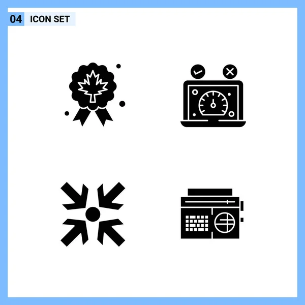 Conjunto Iconos Creativos Universales Simplemente Vector Ilustraciones Para Aplicaciones Web — Vector de stock