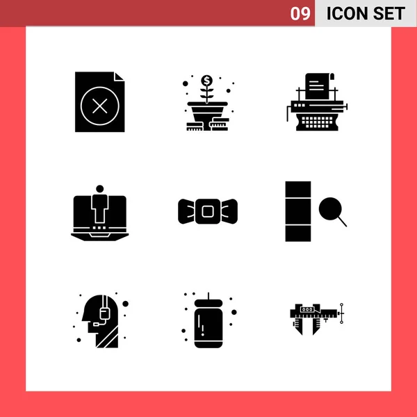 Conjunto Iconos Creativos Universales Simplemente Vector Ilustraciones Para Aplicaciones Web — Archivo Imágenes Vectoriales