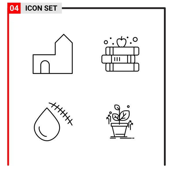 Set de 25 iconos de negocio universales Vector — Vector de stock