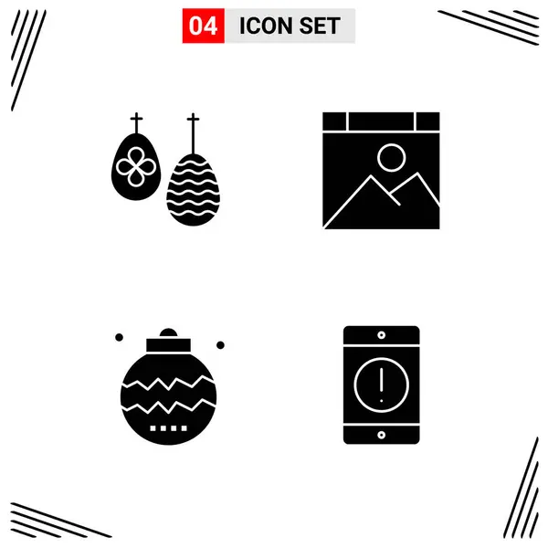 Set Universal Creative Icons Simply Vector Illustrations Web Mobile Apps — Stock Vector