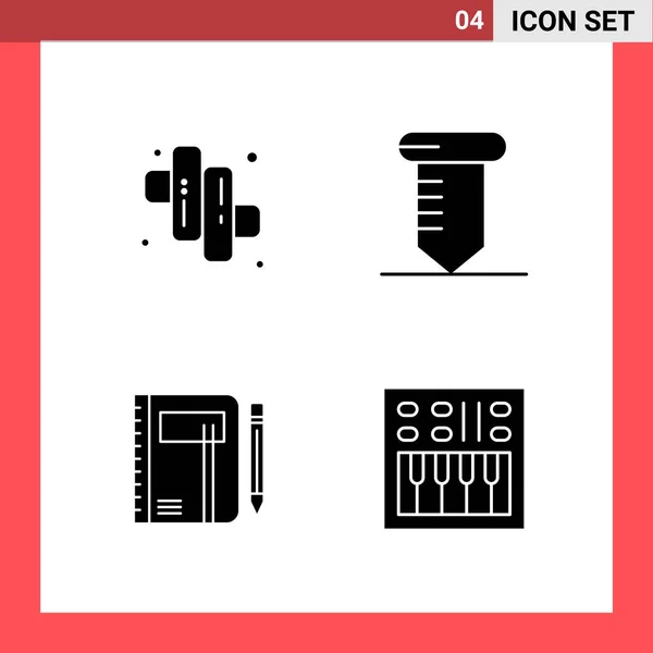 Set of 25 Universal Business Icons Vector — Stock Vector