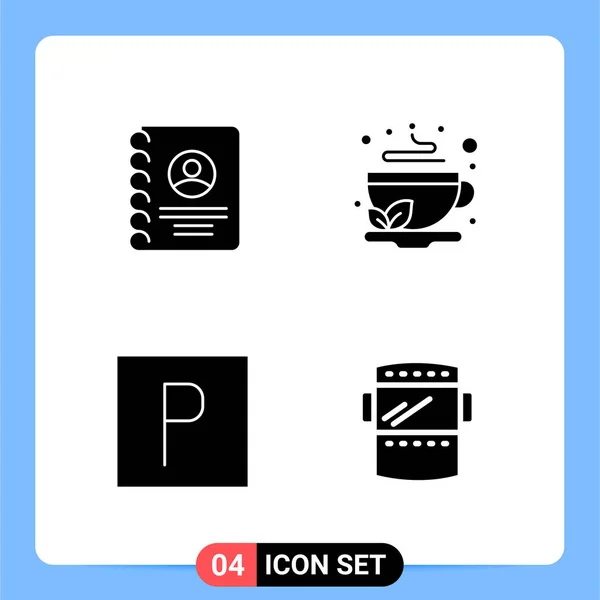 Set Universal Creative Icons Simply Vector Illustrations Web Mobile Apps — Stock Vector