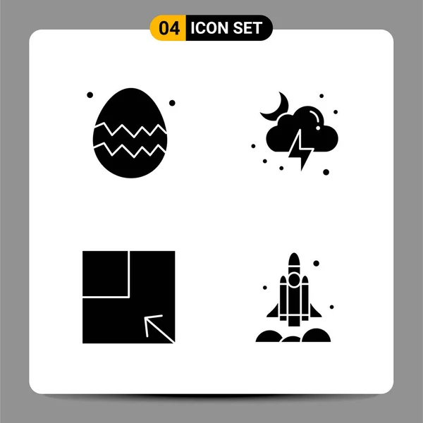 Set Universal Creative Icons Simply Vector Illustrations Web Mobile Apps — Stock Vector