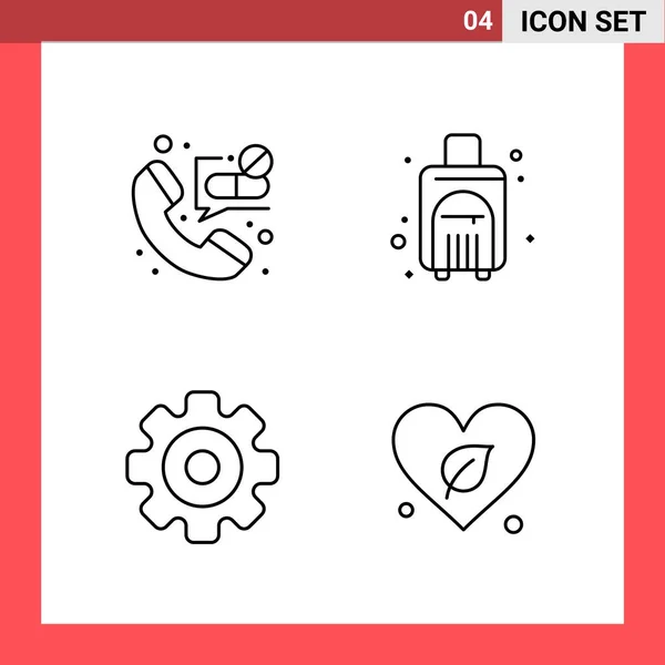 Set of 25 Universal Business Icons Vector — Stockový vektor