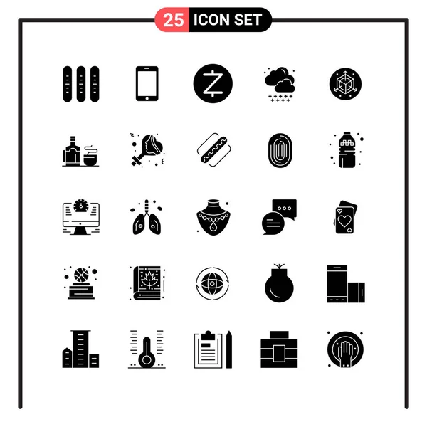 Set Universal Creative Icons Simply Vector Illustrations Web Mobile Apps — Stock Vector