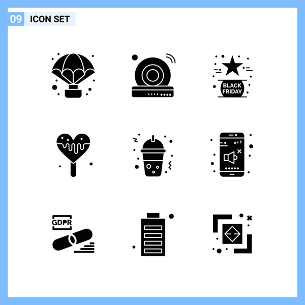 Set of 25 Universal Business Icons Vector — Stock Vector