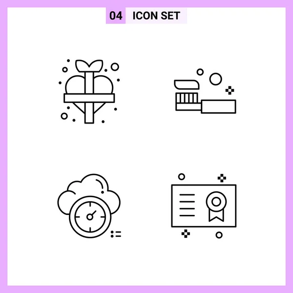 Set van 25 Universele Business Iconen Vector — Stockvector