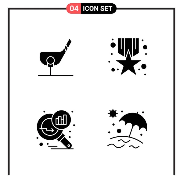 Conjunto Iconos Creativos Universales Simplemente Vector Ilustraciones Para Aplicaciones Web — Vector de stock