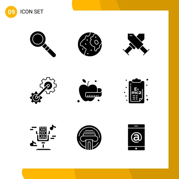 Set de 25 iconos de negocio universales Vector — Vector de stock