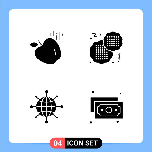 Set Universal Creative Icons Simply Vector Illustrations Web Mobile Apps — Stock Vector