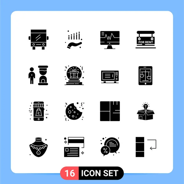 Set de 25 iconos de negocio universales Vector — Vector de stock