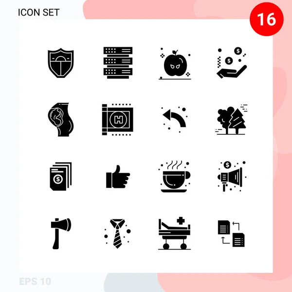 Set Universal Creative Icons Simply Vector Illustrations Web Mobile Apps — Stock Vector