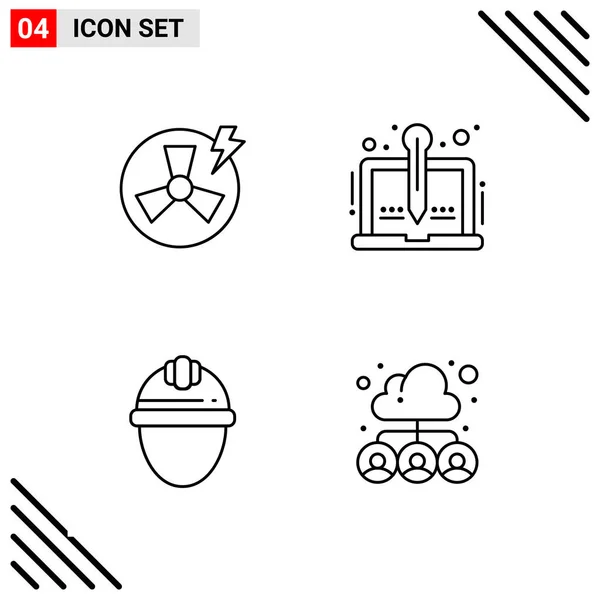 Set de 25 iconos de negocio universales Vector — Archivo Imágenes Vectoriales