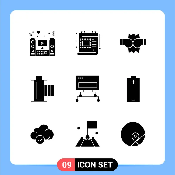 Set de 25 iconos de negocio universales Vector — Vector de stock