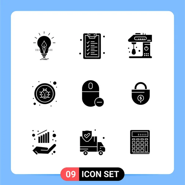 Set Universal Creative Icons Simply Vector Illustrations Web Mobile Apps — Stock Vector