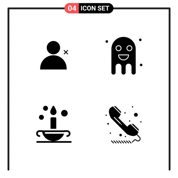 Conjunto Iconos Creativos Universales Simplemente Vector Ilustraciones Para Aplicaciones Web — Vector de stock