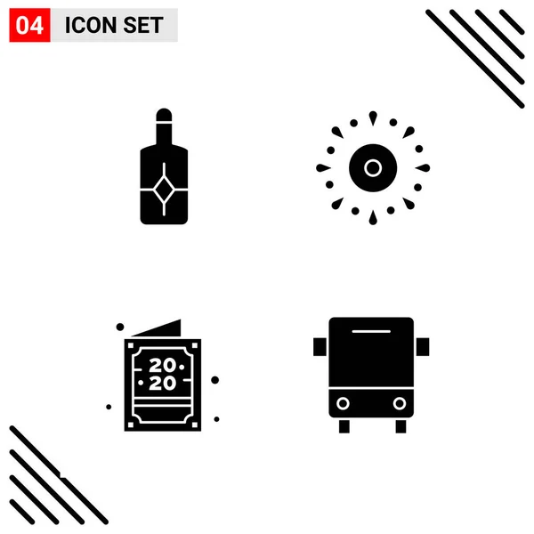 Set Universal Creative Icons Simply Vector Illustrations Web Mobile Apps — Stock Vector