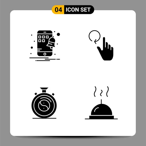 Set Dari Ikon Kreatif Universal Cukup Ilustrasi Vektor Untuk Aplikasi - Stok Vektor