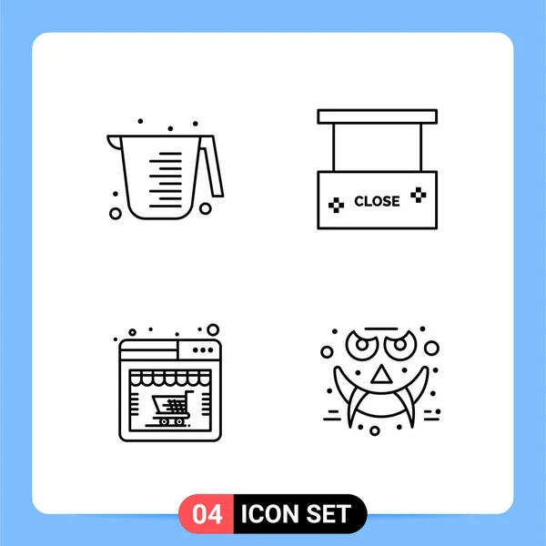 Set of 25 Universal Business Icons Vector — Stock Vector